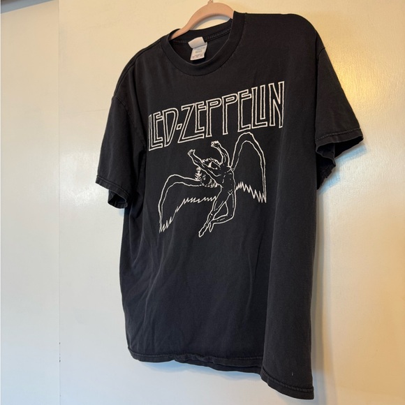 Black Led Zeppelin Graphic T-Shirt - Picture 2 of 9